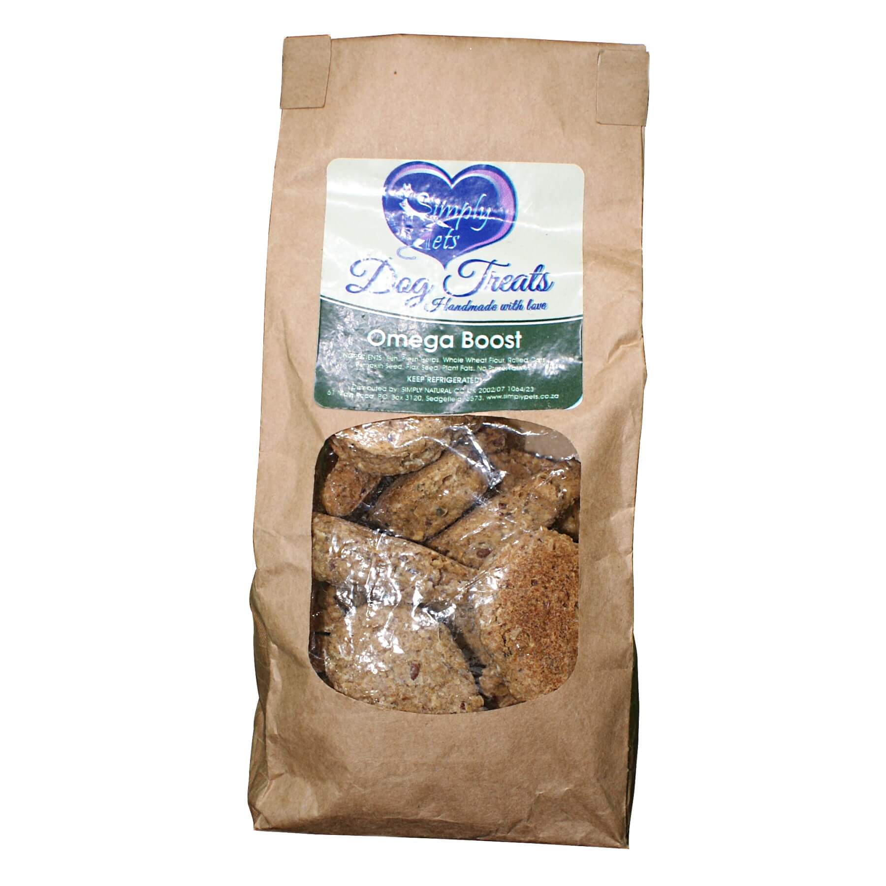 Omega Boost Baked Treats for Dogs